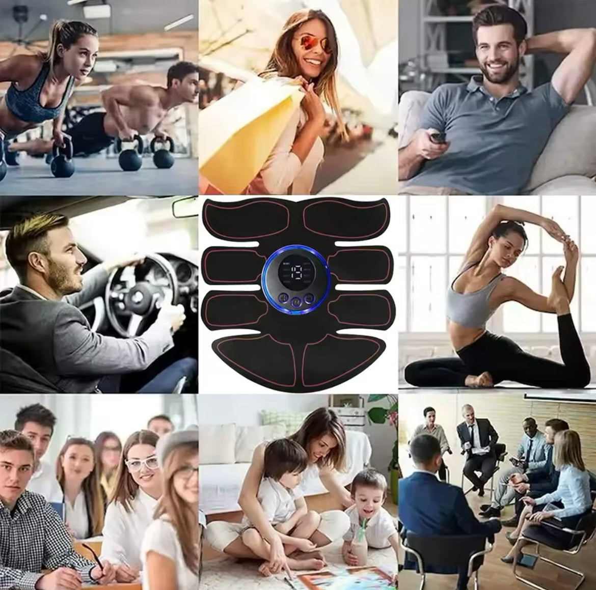 Patch perte de graisse pour le ventre.  H&F mixte